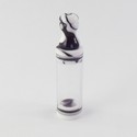 Vash XL Slim Tank with Clear Tube - Black / White