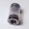 510 DCT 4.5ml Tank with Metal End Caps, Clear Tube
