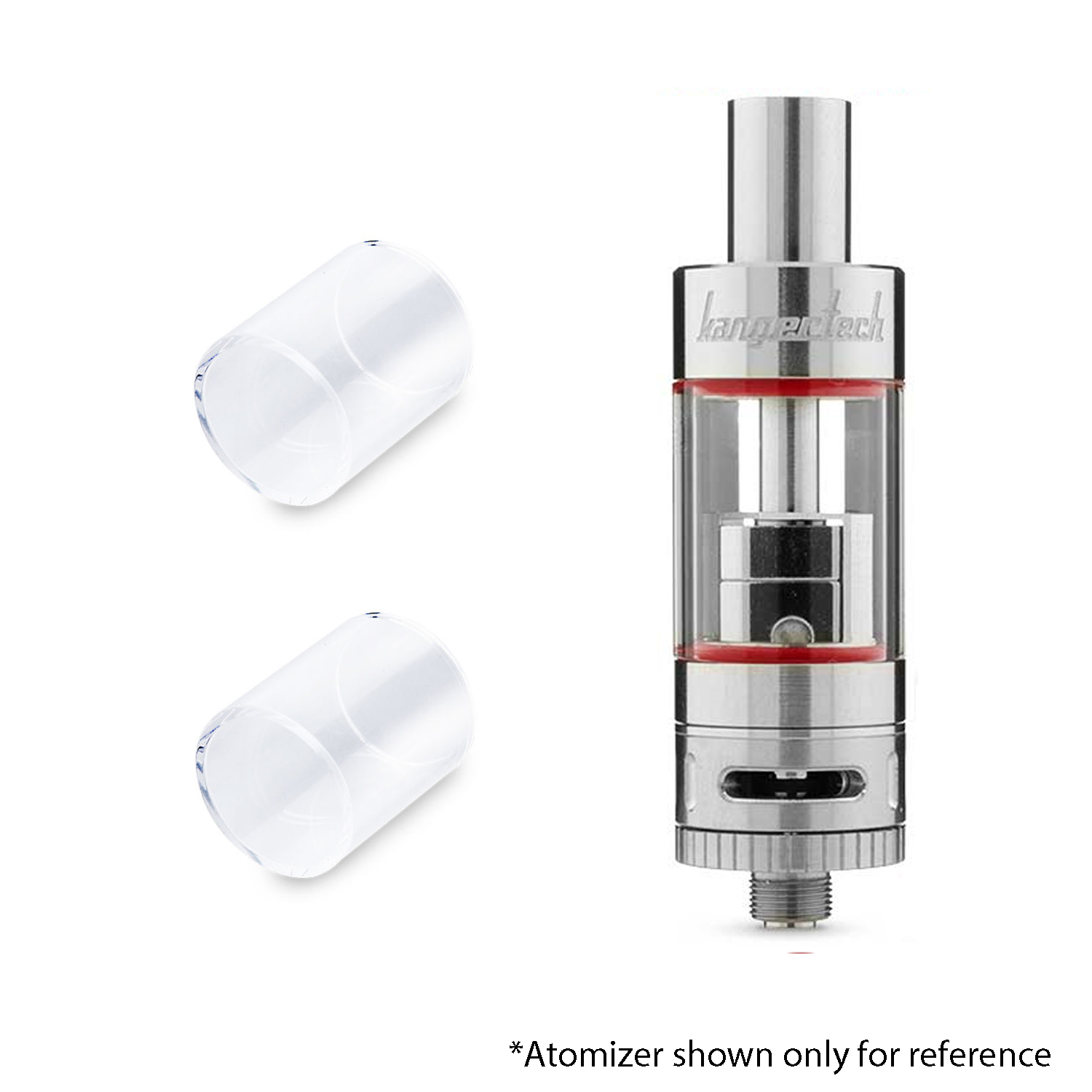 Kanger Toptank and Subtank Nano Replacement Glass Tube - Clear