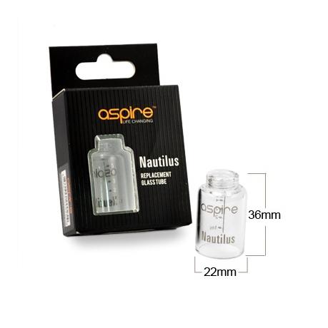 Aspire Nautilus Replacement Glass Tube - Clear (No Logo)