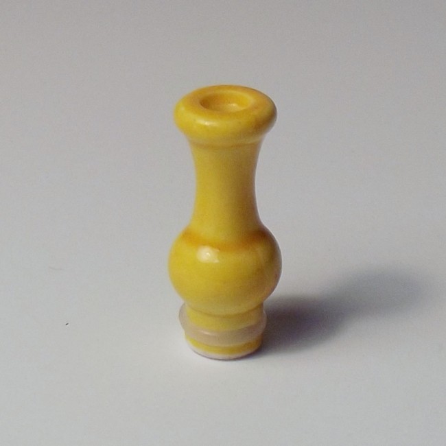 #15 Burnt Yellow Ceramic Vase 510 Drip Tip