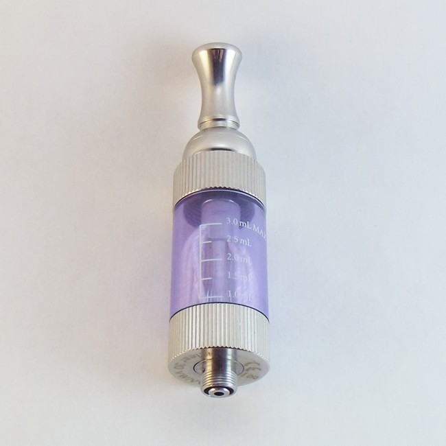 Compact iClear30 Dual Coil Clearomizer 3.0ml Tank - Purple