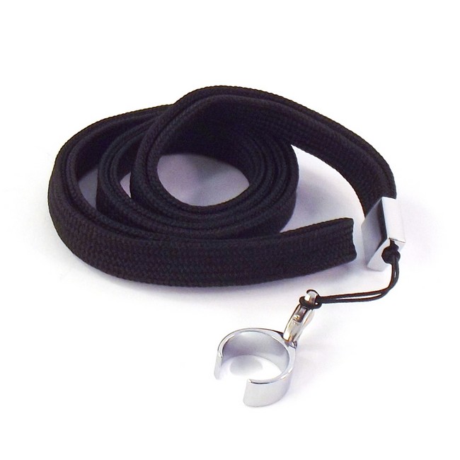 EGO Lanyard with Ring Clip for EGO Batteries - Black