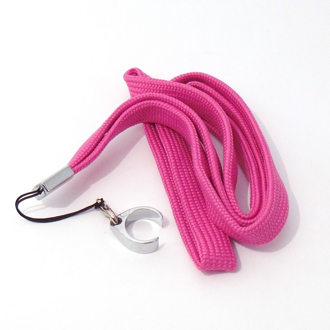 EGO Lanyard with Ring Clip for EGO Batteries - Hot Pink