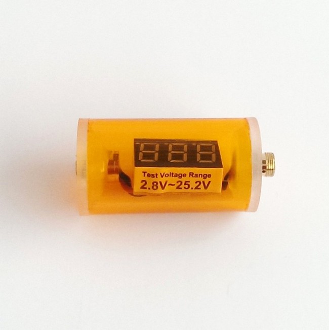 In-Line Voltage Indicator (510 threaded) V2 - Orange