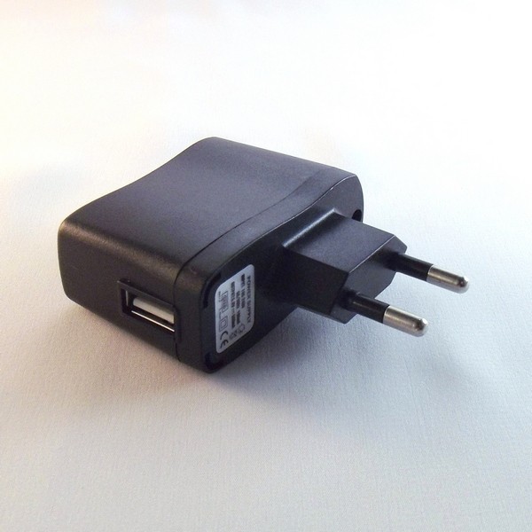 Wall Adapter for USB Battery Charger - European