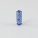 Anodized Rice Tube Aluminum 510 Drip Tip - Dark Blue