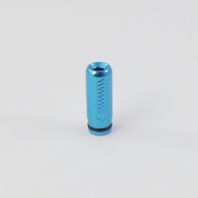 Tread Etched Aluminum 510 Drip Tip - Teal