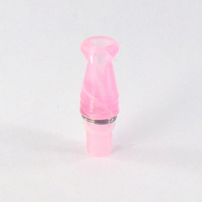 Pink Acrylic Threaded CE4 Style Drip Tip